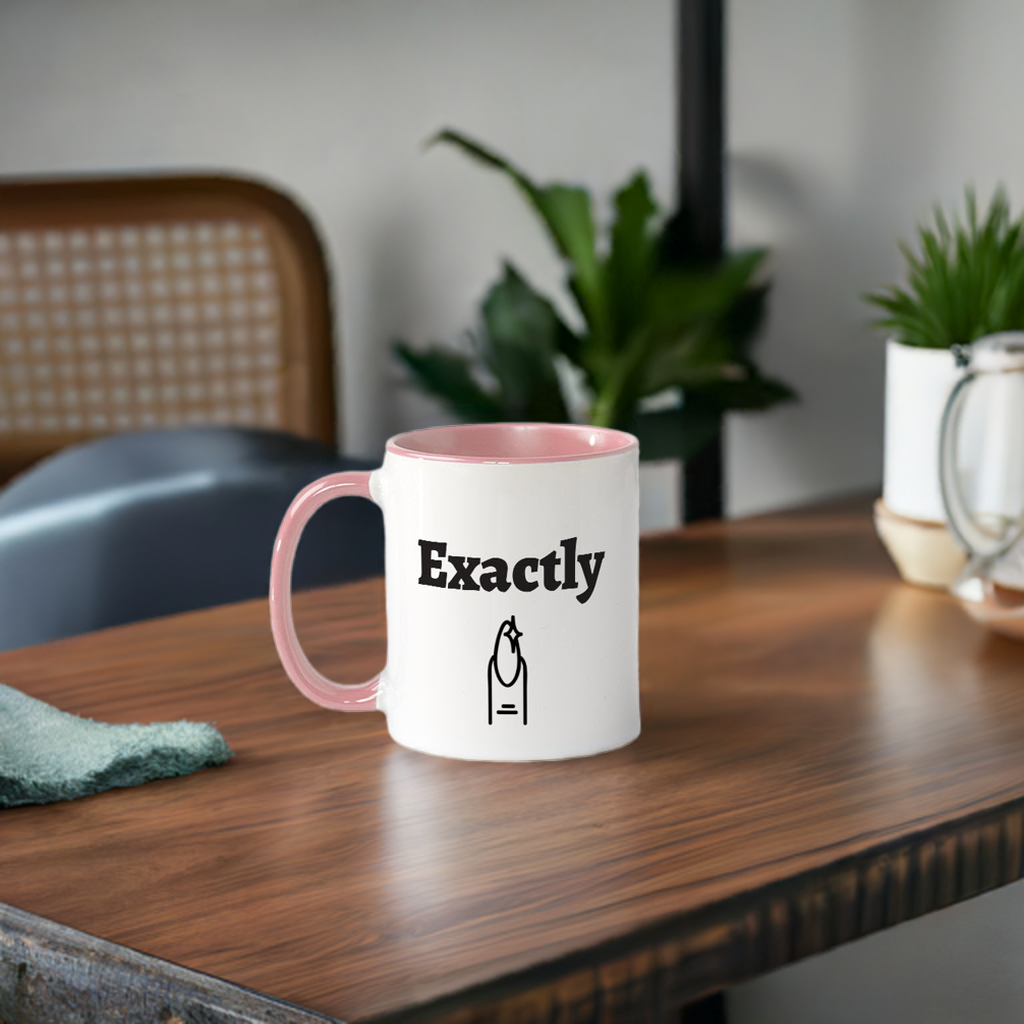 Signature "Exactly" Custom Mug