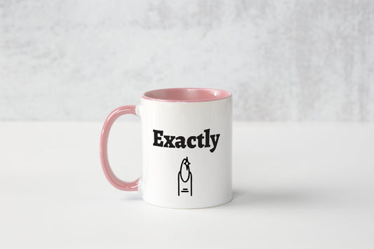 Signature "Exactly" Custom Mug