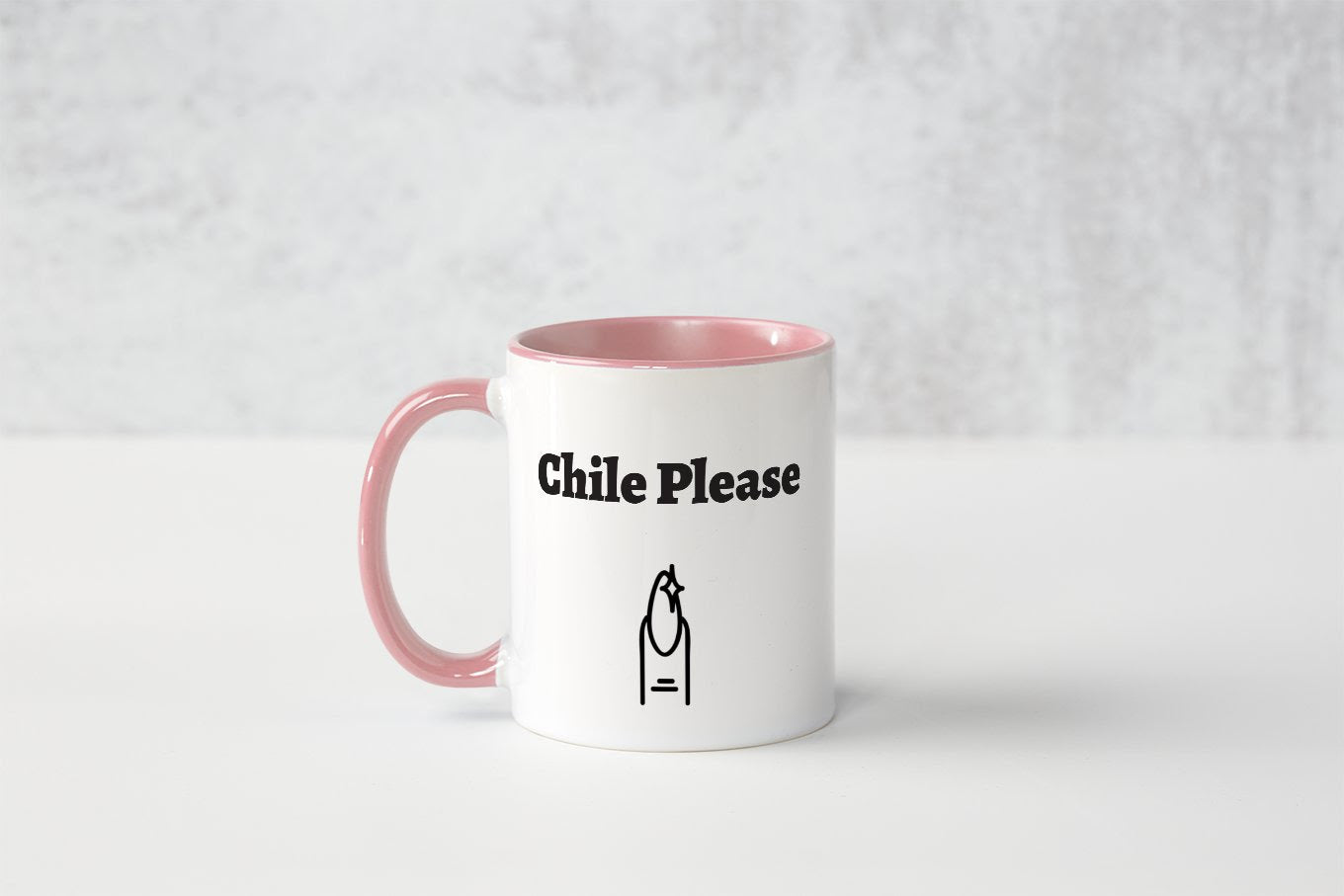 Signature "Chile Please" Custom Mug